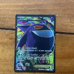 Gengar EX 114/119 XY Phantom Forces Full Art Holo Ultra Rare English - Image 2
