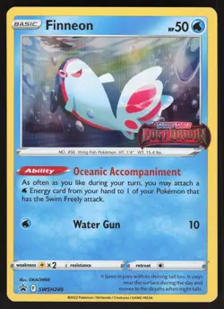 Finneon SWSH240 Pokemon TCG Sword & Shield Promo Cards NM - Image 1