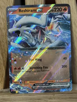 Reshiram ex 030/159 Pokemon TCG Double Rare Sv09: Journey Together NEAR MINT NM - Image 1