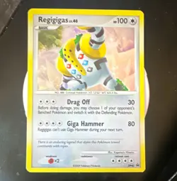 Pokemon TCG Regigigas DP40 Jumbo Cards Oversized Holo Promo English - Image 1