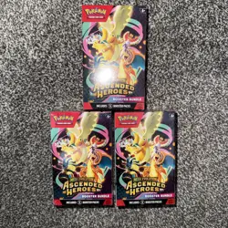 Pokemon TCG Ascended Heroes Booster Bundle - 3x Sealed ✅FAST DELIVERY✅ - Image 1