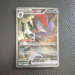 The Pokemon Company N's Zoroark ex 185/159 SV09 Full Art Holo Eng 280 HP - Image 1