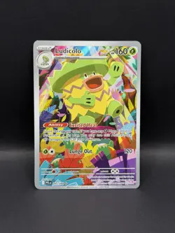 Ludicolo 095/094 IR Phantasmal Flames ILLUSTRATION RARE HOLO Pokemon English TCG - Image 1