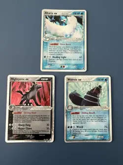 Pokemon Vintage Ex Lot Of 3 - All Heavy Played/Damaged - See Photos! - Image 1