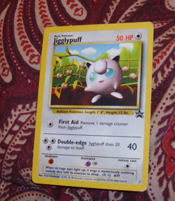 Pokemon Jigglypuff Black Star Promo #7 - Image 1