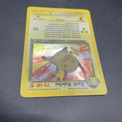Dark Raichu 83/82 Vintage Holo Pokemon Card- Team Rocket Set Secret Rare MP - Image 4