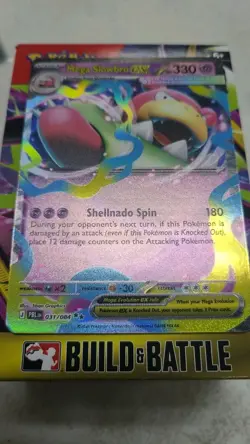 Pokemon Prerelease Pitch Black Mega Slowbro EX 031/084 NM IN HAND! - Image 1