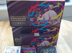 OPEN BOX - Pokemon Card Game Premium Trainer Box MEGA - Has JP M1S & M1L cards - Image 2