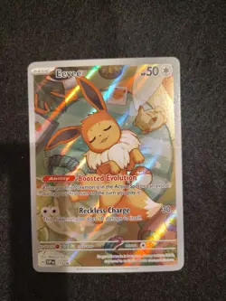 Pokemon TCG Eevee 173 Sv: Scarlet & Violet Promo Cards Holo NM - Image 1