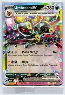 Umbreon ex (Prismatic Evolutions Stamp) 060/131 Holo Pokemon SEALED - Image 1