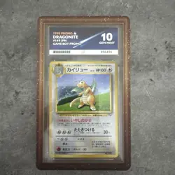 1998 Dragonite Game Boy Promo Japanese Holo 149 ACE 10 Gem Mint WOTC POKEMON TCG - Image 1