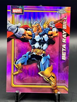 /250 2026 Topps Chrome Marvel Beta Ray Bill #011 Pink Refractor /250 - Image 1