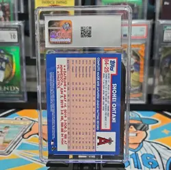 Topps 2019 Topps Shohei Ohtani #84-25 Angels MLB Rookie CGC 9.5 - Image 2