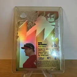 2000 Topps Tek - Tektonics Mark McGwire #TT2 - Image 2