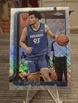 2025-26 Topps Chrome Noah Penda #282 SKYLIGHT Refractor Magic Rookie - Image 4