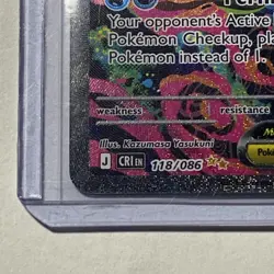 The Pokemon Company Mega Dragalge EX 118/086 XY Full Art Holo Ultra Rare CLEAN🔥 - Image 4