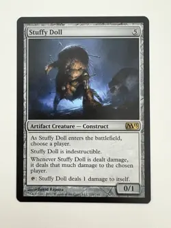 Stuffy Doll MTG Magic the Gathering Card NM Near Mint M13 - Image 1