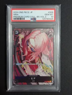 2024 Hina One Piece Premium Card Collection PSA10 ST06-008 - Image 1