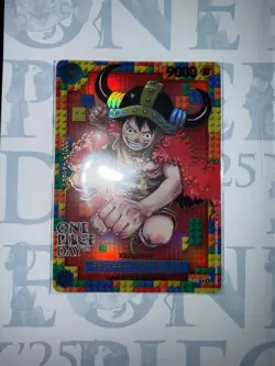 One Piece Card Jap - Luffy Elbaph #P110 - One Piece Day '25 - Sealed with Don - Image 5