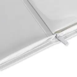 Vault X White Edition 4 Pocket Exo-Tec Zip Binder 160 Card Album New Free Ship - Image 5