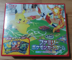 FAMILY POKEMON CARD GAME JAPANESE 3X STARTER DECKS FULL GAME KIT sH - NEW SEALED - Image 1