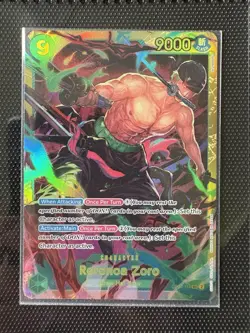 Roronoa Zoro OP06-118 SEC One Piece TCG English - Image 1