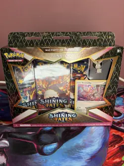 Pokemon Shining Fates Mad Party Pin Collection x 4 Sealed Boxes (Each Variant) - Image 4
