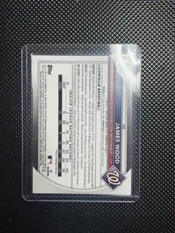 2025 Bowman Chrome - James Wood #29 Steel Metal Mojo Refractor /100 (RC) - Image 2