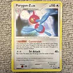 Pokemon TCG Porygon-Z Great Encounters Holo Rare Unlimited English 110 HP 6/106 - Image 1