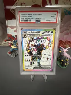 Pokemon Umbreon Ex 176 Black Star Promo Full Art PSA 9 Mint - Image 1