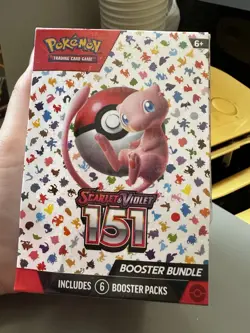 Pokemon TCG 151 Scarlet and Violet Booster Bundle New And Sealed - 6 Booster - Image 1
