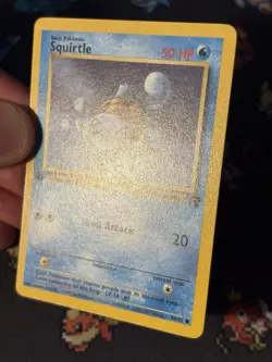 Pokemon Cards Squirtle 68/82 Team Rocket FIRST EDITION - (NM-) - Image 3
