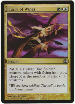 MTG Flurry of Wings FOIL Alara Reborn Uncommon NM - Image 1