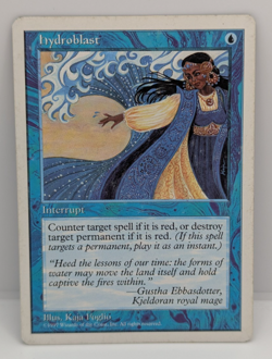 Hydroblast MTG Core Set 5th Edition Regular MP MTG - Image 1