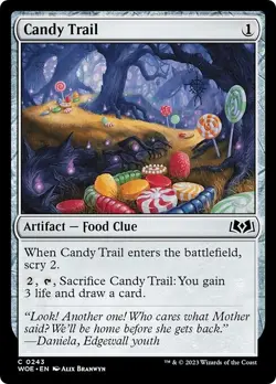 CANDY TRAIL x4 mtg NM-M Wilds of Eldraine 4 Common - Image 1