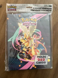 Ultra Pro Pokemon Ascended Heroes Official 9 Pocket Portfolio Binder 252 Cards - Image 1