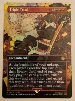Triple Triad (Borderless) Final Fantasy Foil - Image 1