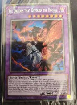 Yugioh | Starlight Rare 1st NM | The Dragon That Devours The Dogma - CH01-EN041 - Image 1