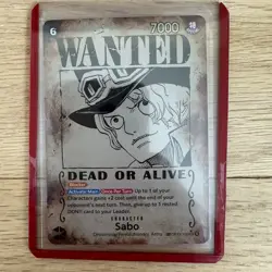 Sabo (120) (Wanted Poster) OP13-120 Carrying On His Will Foil English - Image 1