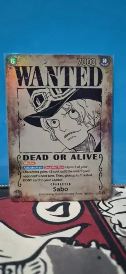 Sabo (120) (Wanted Poster) OP13-120 Carrying On His Will - Image 1