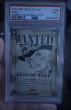Sabo (120) (Wanted Poster) OP13-120 Carrying On His Will Foil - Image 2