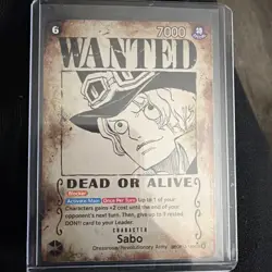 Sabo (120) (Wanted Poster) OP13-120 Carrying On His Will Foil - Image 2