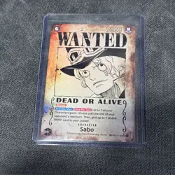 Sabo (120) (Wanted Poster) OP13-120 Carrying On His Will Foil - Image 1
