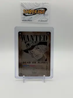 Sabo (120) (Wanted Poster) OP13-120 Carrying On His Will Foil ONE PIECE NM - Image 1