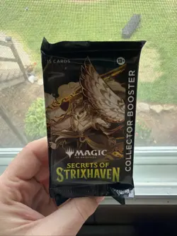 Magic: The Gathering Secrets of Strixhaven - Collector Booster Pack IN HAND - Image 1