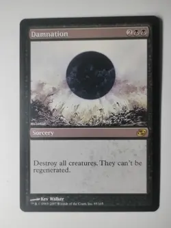 Magic: The Gathering Damnation Planar Chaos 85/165 Rare Black Sorcery MTG LP - Image 1