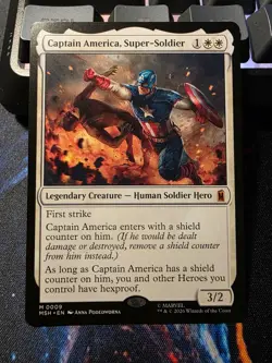 Captain America, Super-Soldier - Marvel Super Heroes - Mythic #0009 - Image 1
