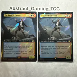 1X - MTG - The Twelfth Doctor *Surge Foil* (WHO #1040) - Doctor Who - Near Mint - Image 1
