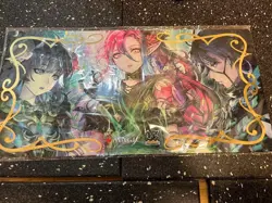 MTG Llanowar Elves Playmat foil stamping Limited to top finishers Japan Official - Image 1