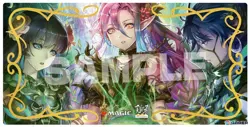 MTG Llanowar Elves Playmat foil stamping Limited to top finishers Japan Official - Image 2